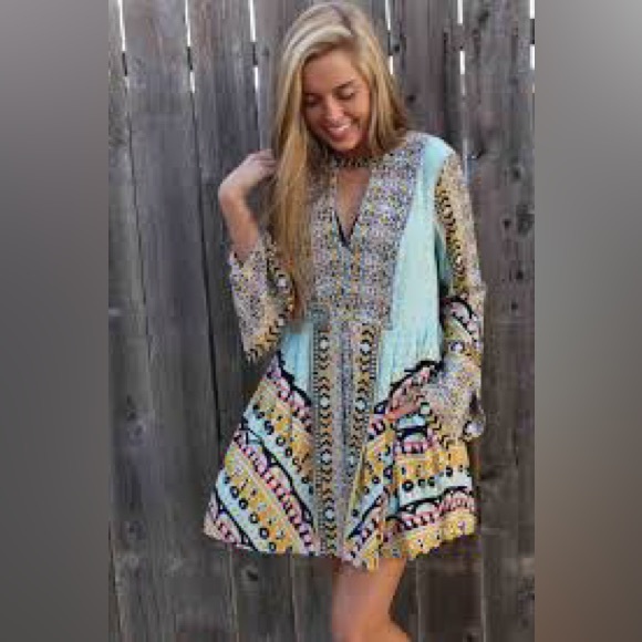 Free People Tegan Border Printed Mini
Dress women's size 2. NWOT - Picture 3 of 10